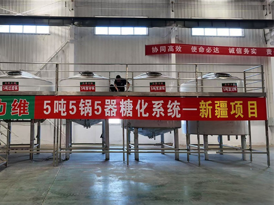 沙坪坝精酿啤酒设备厂—5吨精酿啤酒设备—新疆项目